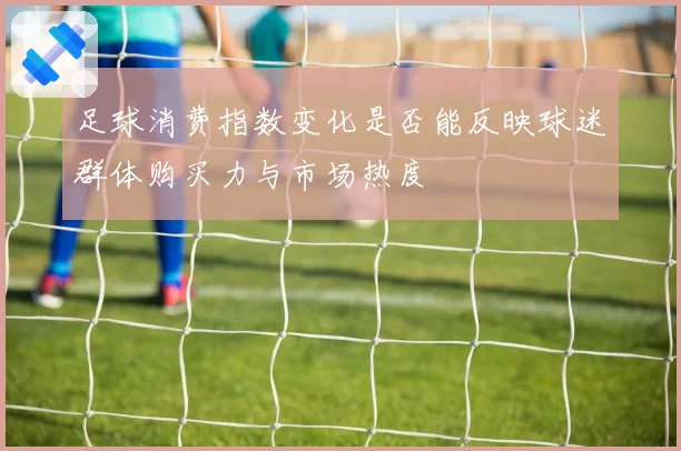 足球消费指数变化是否能反映球迷群体购买力与市场热度